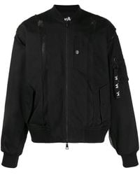 Haculla - Mesh-Panel Bomber Jacket - Lyst
