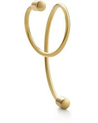 Shihara - 18Kt Twist Curl 02 Single Earring - Lyst