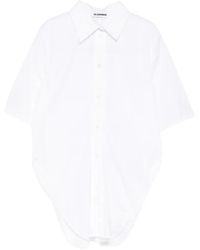 Jil Sander - Light Cotton Poplin Shirt - Lyst