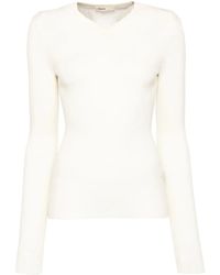 KHAITE - Tania Top - Lyst
