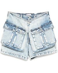 Izzue - Denim Shorts - Lyst