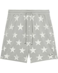 FIVE CM - Star-print Drawstring Cotton Shorts - Lyst