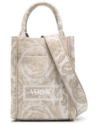 Versace - Mini Athena Barocco Tote Bag - Lyst