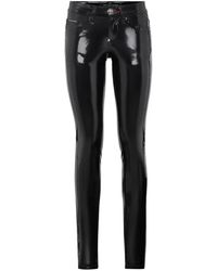 Philipp Plein - Patent-Finish Trousers - Lyst