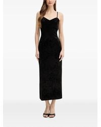 Guess - Robe Mi-Longue À Détail De Sangle - Lyst