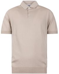 Gran Sasso - Polo Boutonné À Poche Poitrine - Lyst