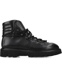 Premiata - Lace-Up Leather Boots - Lyst