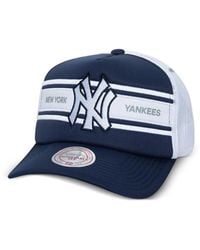 Mitchell & Ness - New York Yankees Mlb Sideline Trucker Baseball Cap - Lyst