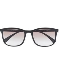 Prada - Eckige Linea Rossa Sonnenbrille - Lyst