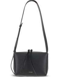 Jil Sander - Schultertasche aus Leder - Lyst
