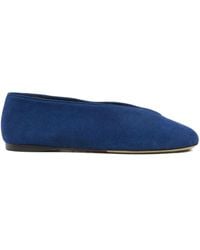 Moschino - Suede Ballet Flats - Lyst