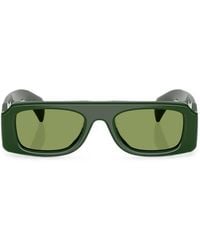 Oliver Peoples - Edition 4 Rectangle-Frame Sunglasses - Lyst