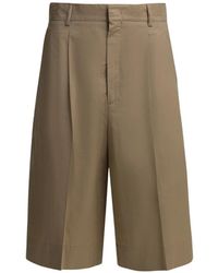 Soeur - Imogen Pleated Wide-Leg Shorts - Lyst