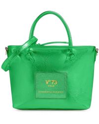 V73 - Metallic Knotted Tote Bag - Lyst