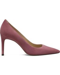 Stuart Weitzman - 85Mm Stuart Power Pointed-Toe Pumps - Lyst