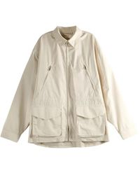 Rier - Multi-Pocket Zip-Up Coat - Lyst