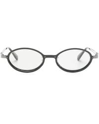 Kuboraum - Oval-Frame Sunglasses - Lyst