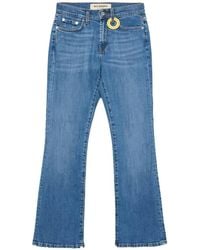 Roy Rogers - Faded Flared-Leg Jeans - Lyst