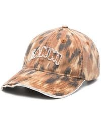 Ganni - Chapeau À Fleurs - Lyst