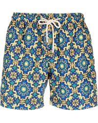 Peninsula - Badeshorts Mit Grafischem Print - Lyst