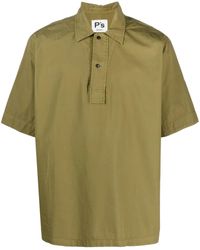 President's - Short-Sleeve Cotton Shirt - Lyst