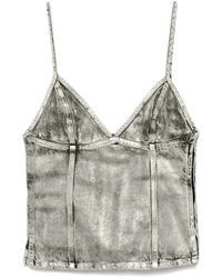 DIESEL - De-Fulsy-S Denim Top - Lyst