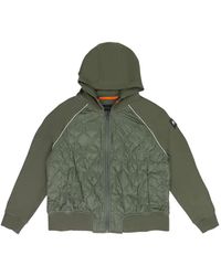 Moose Knuckles - Zip Quilted Hoodie - Lyst
