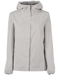 K-Way - Stretch Hooded Jacket - Lyst