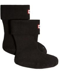 HUNTER - Chaussettes À Bordure En Polaire - Lyst