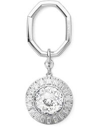 Swarovski - Porte-Clés Octogonal Lucent À Ornements En Cristal - Lyst