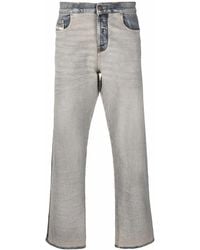 DIESEL - D-Viker Straight-Leg Jeans - Lyst