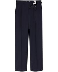 Fursac - Pinstripe-Pattern Pleated Trousers - Lyst