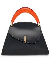 Ferragamo - Prism Leather Handbag - Lyst