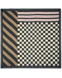 Jean Paul Gaultier - Foulard Con Design Patchwork - Lyst