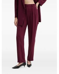 ARMANI EXCHANGE - Logo-Detail Trousers - Lyst