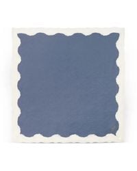 Chloé - Scalloped-Edge Silk Scarf - Lyst