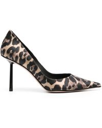 Le Silla - Bella 90Mm Leopard-Print Pumps - Lyst