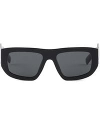 Prada - Sunglasses With Triangle Logo - Lyst