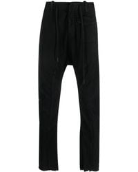 Masnada - Concealed-fastening Drop-crotch Trousers - Lyst