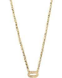 Officina Bernardi - 18Kt Dea Diamond Necklace - Lyst
