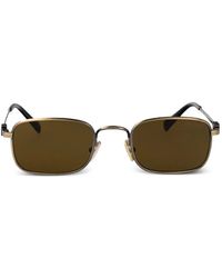 Miu Miu - Sonnenbrille Mit Eckigem Gestell - Lyst