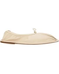 Hereu - Puntera Gathered Ballet Flats - Lyst