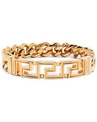 Versace - Bracciale A Catena Greca - Lyst