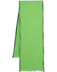 Acne Studios - Schal Mit Jacquard-Logo - Lyst