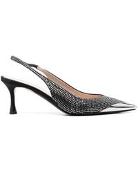 N°21 - 70mm Slingback Pointed Pumps - Lyst