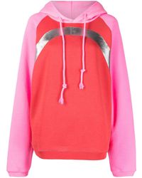 ERL - Colour-blocked Cotton Hoodie - Lyst