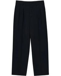 Lemaire - Pleat-Detailing Straight-Leg Trousers - Lyst