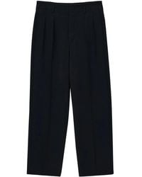 Lemaire - Pleat-Detailing Straight-Leg Trousers - Lyst