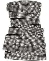 Area - Disco Ball Mini Dress - Lyst