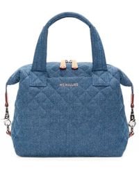 MZ Wallace - Small Sutton Deluxe Quilted Tote Bag - Lyst